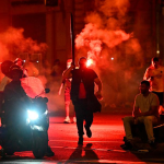 PSG Champions League riots